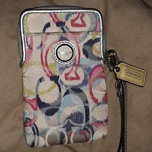 Coach wristlet